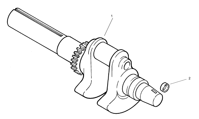 Group 1 Crankshaft Assembly Kohler CH20S 64684