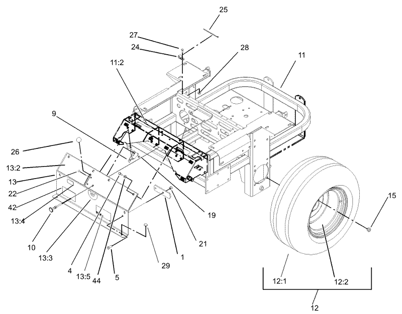 Main Frame Assembly