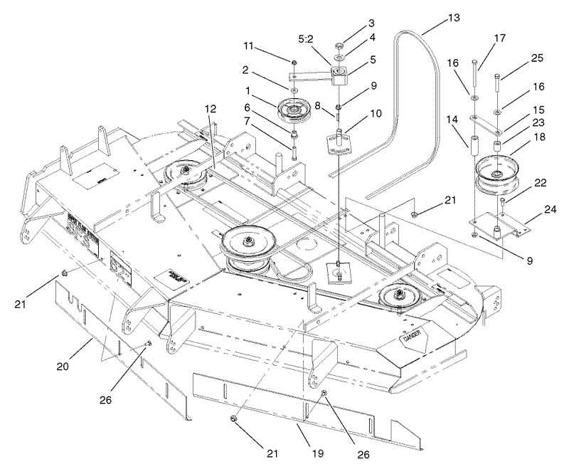 Belt and Idler Arm Assembly