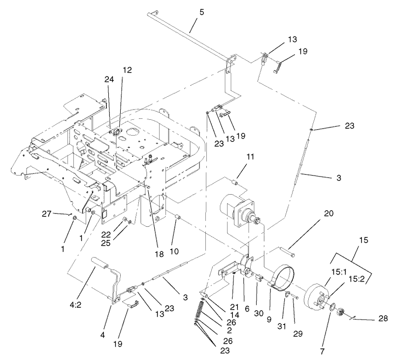 Brake and Wheel Hub Assembly