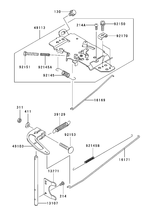 Control Equipment Assembly Kawasaki FH721D AS05