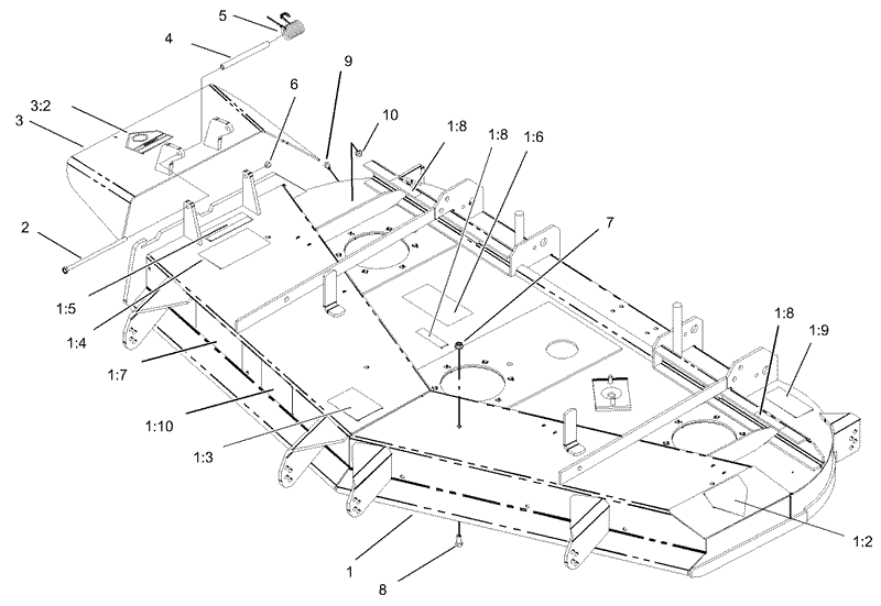 Deck Assembly No 106 5864