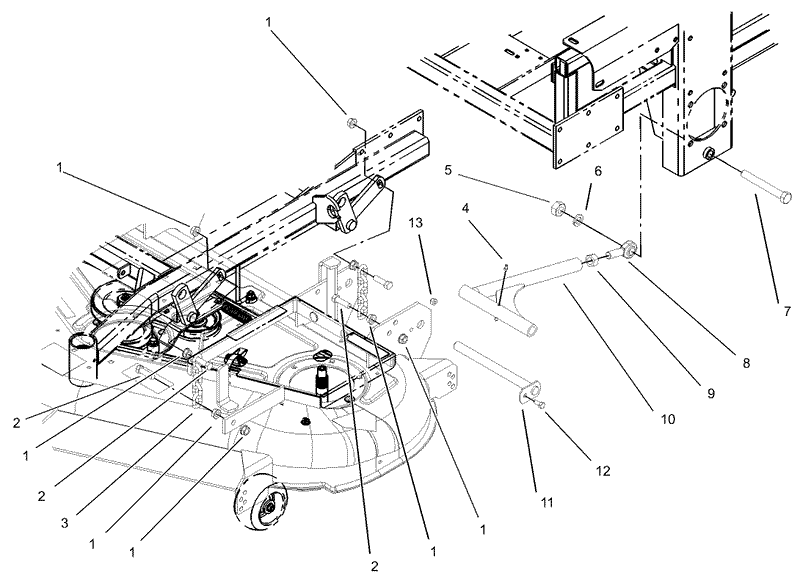 Deck Connection Assembly