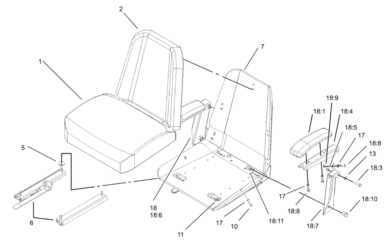 Seat Assembly No 1 633705