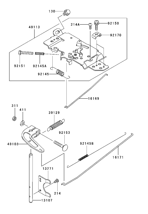Control Equipment Assembly Kawasaki FH721D AS05