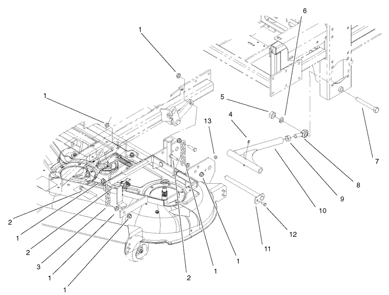 Deck Connection Assembly