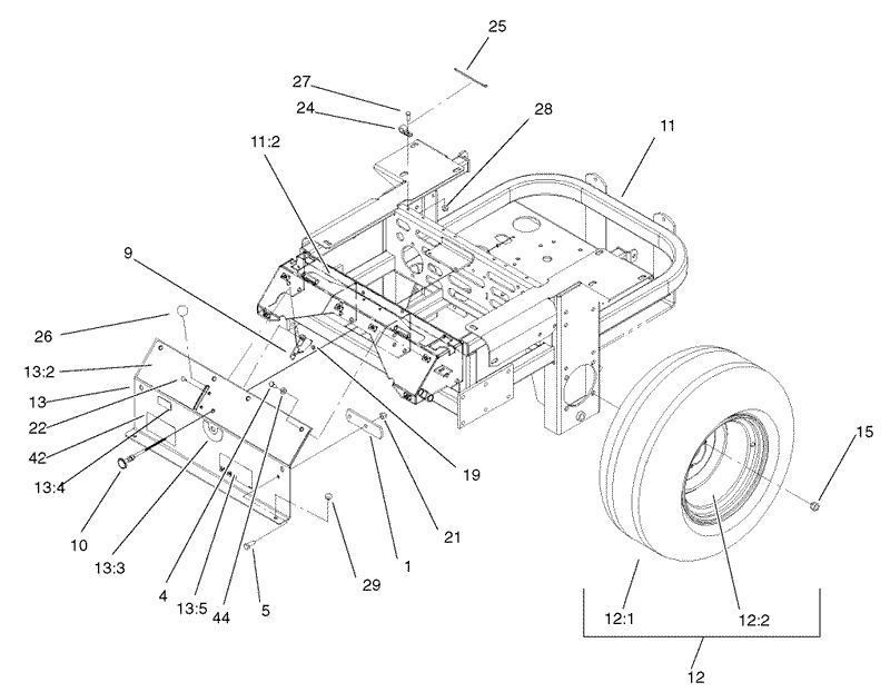 Main Frame Assembly