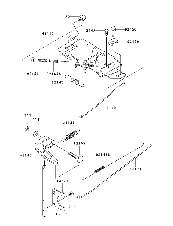 Control Equipment Assembly Kawasaki FH721D AS05