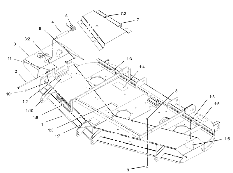 Deck Assembly No 105 1698