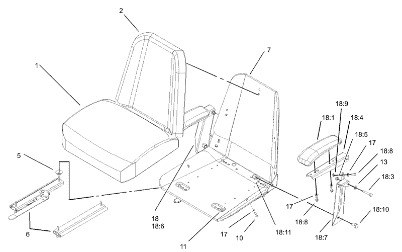 Seat Assembly No 1 633705
