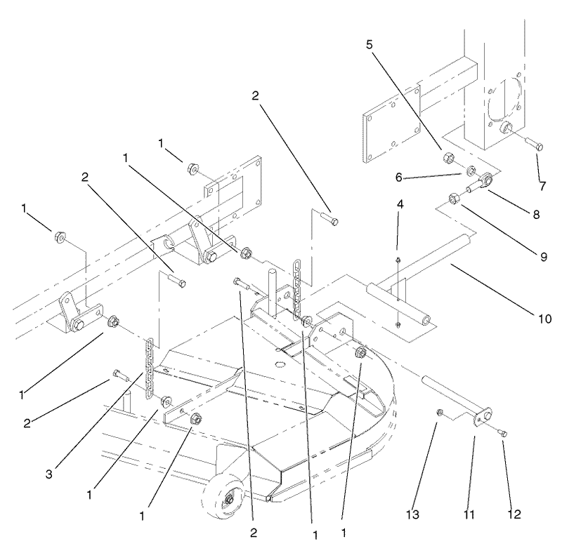 Frame and Deck Assembly