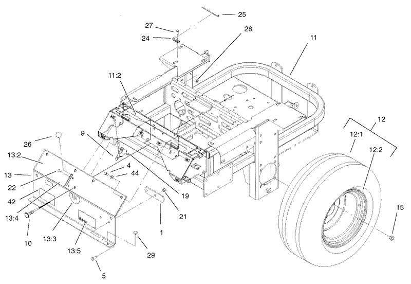 Main Frame Assembly
