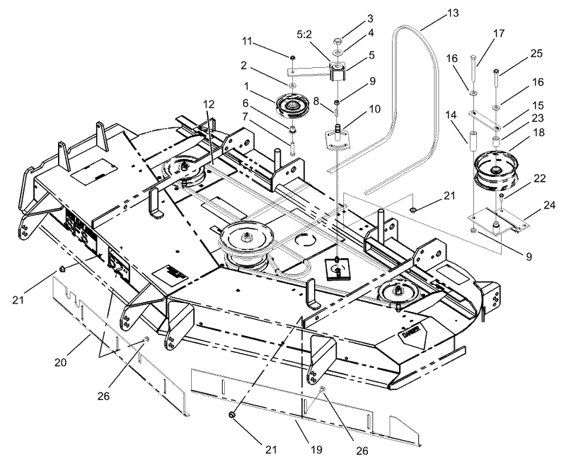 Belt and Idler Arm Assembly