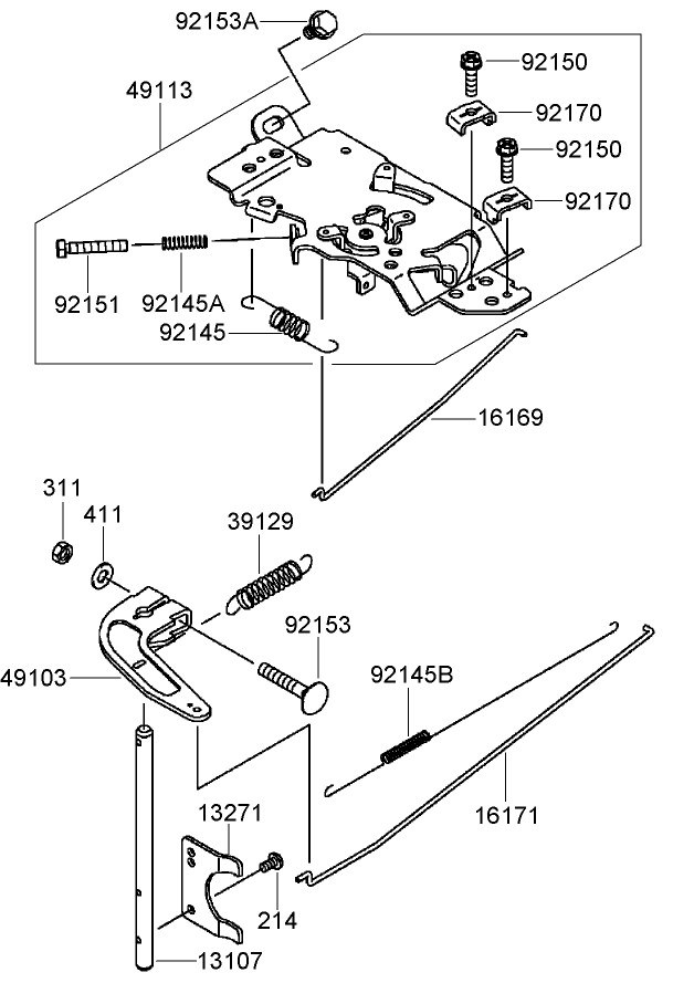 Control Equipment Assembly Kawasaki FH770D AS05