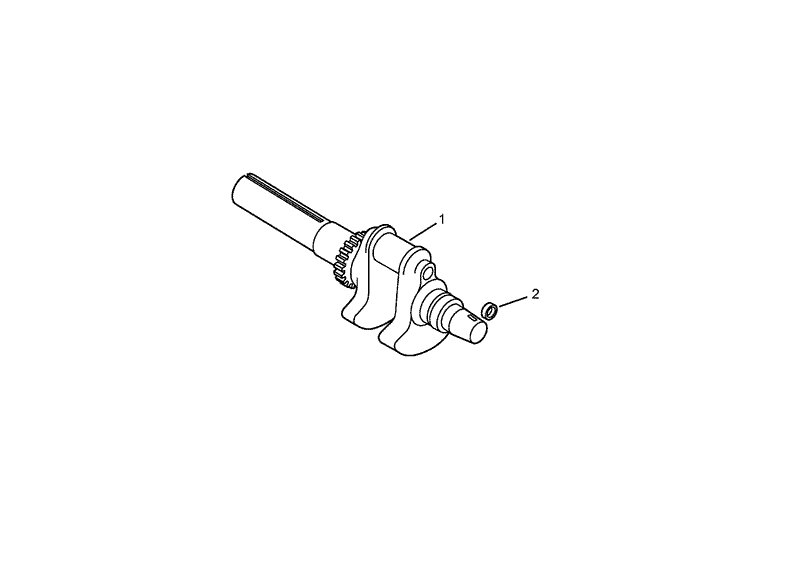 Crankshaft Assembly Kohler CH23S 76584