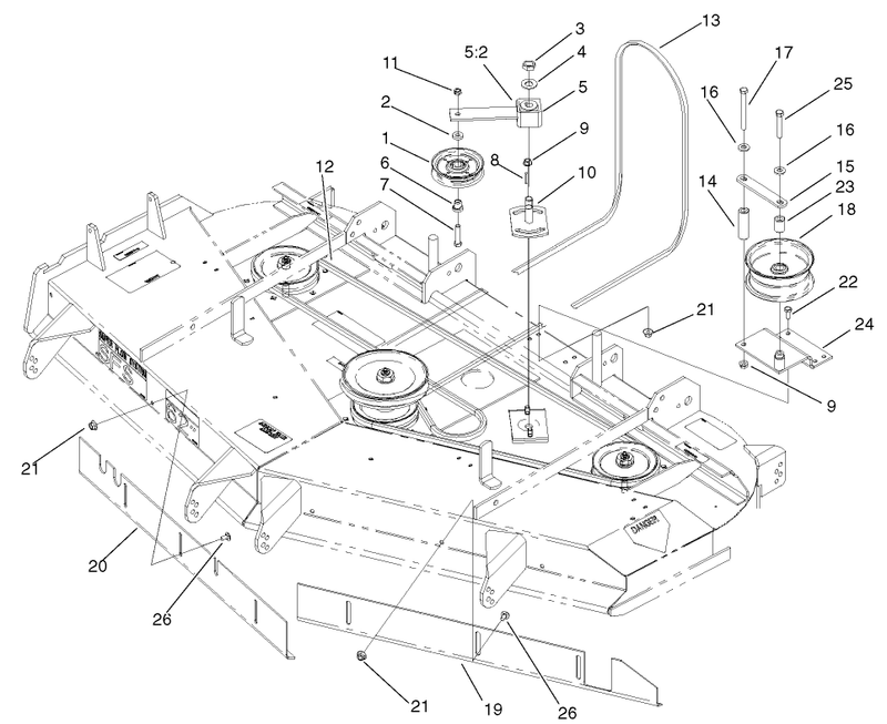 Belt And Idler Arm Assembly