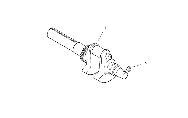 Group 1 Crankshaft Assembly Kohler CH26S 78518