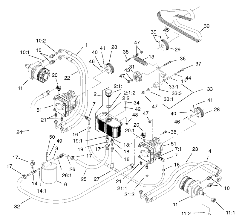 Hydraulic System Assembly