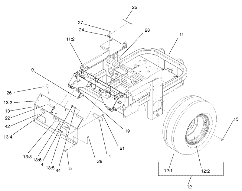 Main Frame Assembly