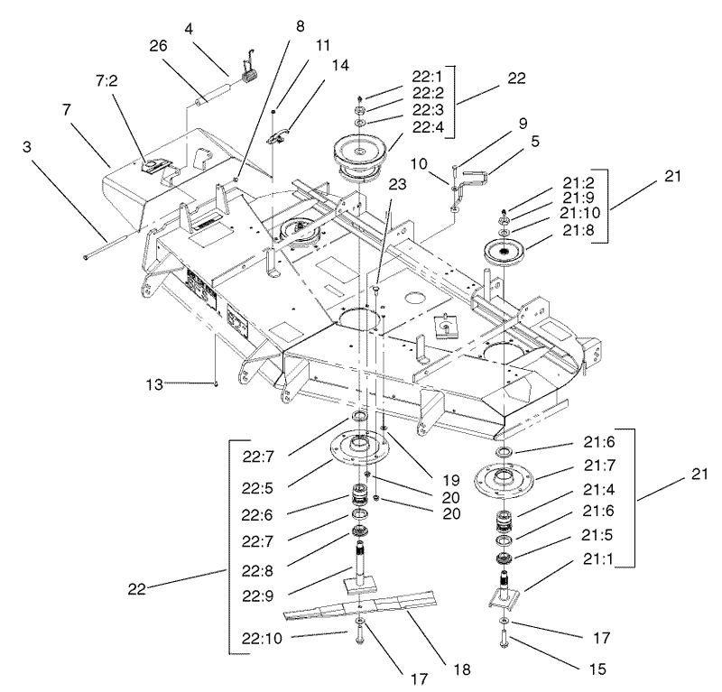 Spindle and Pulley Assembly