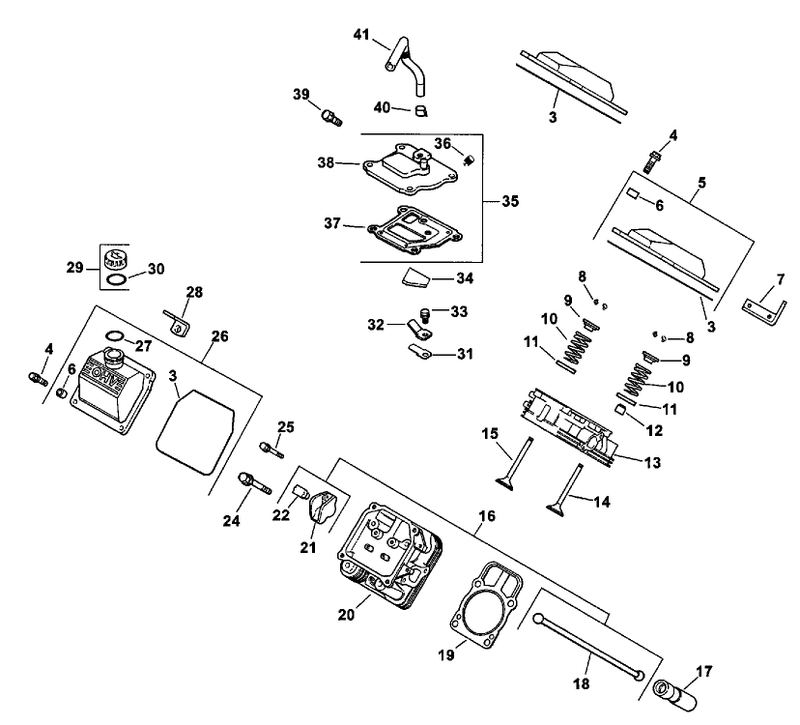 Headvalvebreather Assembly engine Kohler Ch26s Efi Ps 78517