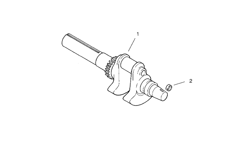 Group 1 Crankshaft Assembly Kohler CH26S 78518