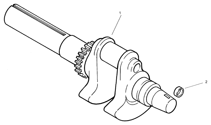 Crankshaft Assembly Kohler CH20S 64684