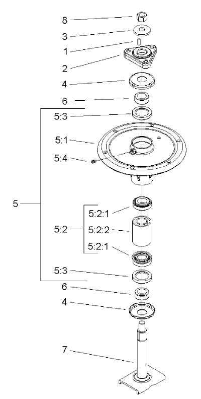 Spindle Assembly No 106 3217