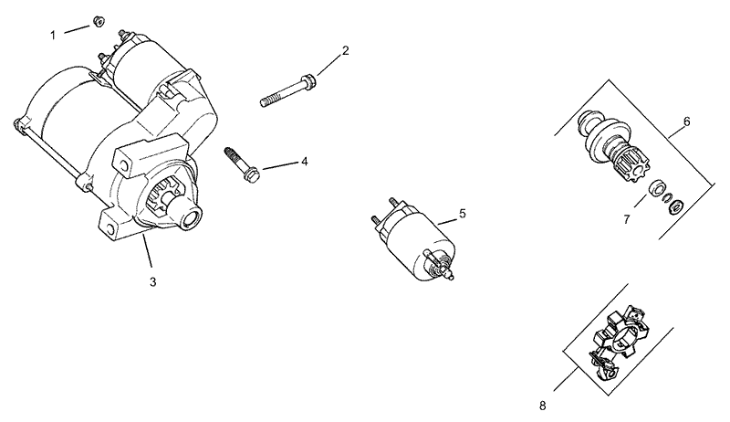 Starter Assembly Kohler CH20S 64684