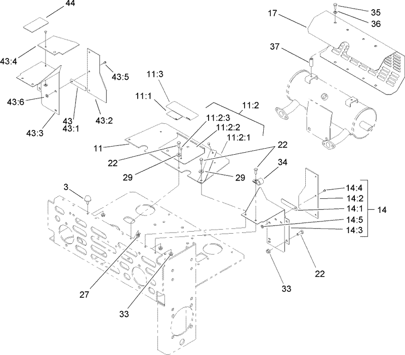 Shield and Guard Assembly