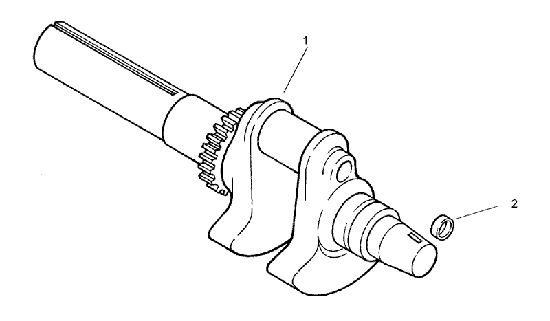 Group 1 Crankshaft Assembly Kohler CH740 0007