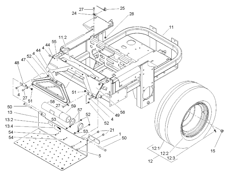 Main Frame Assembly