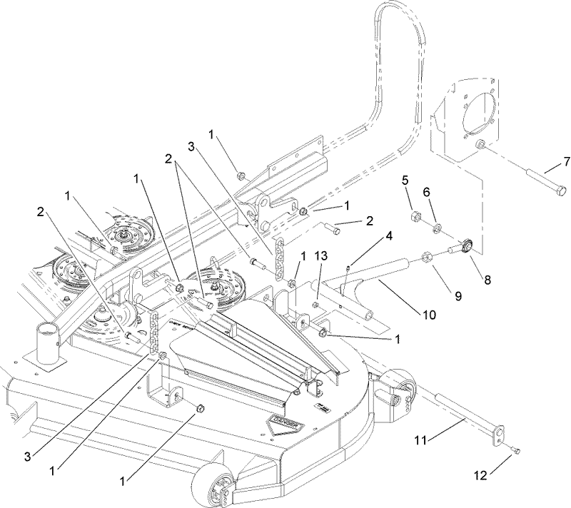 Deck Connection Assembly