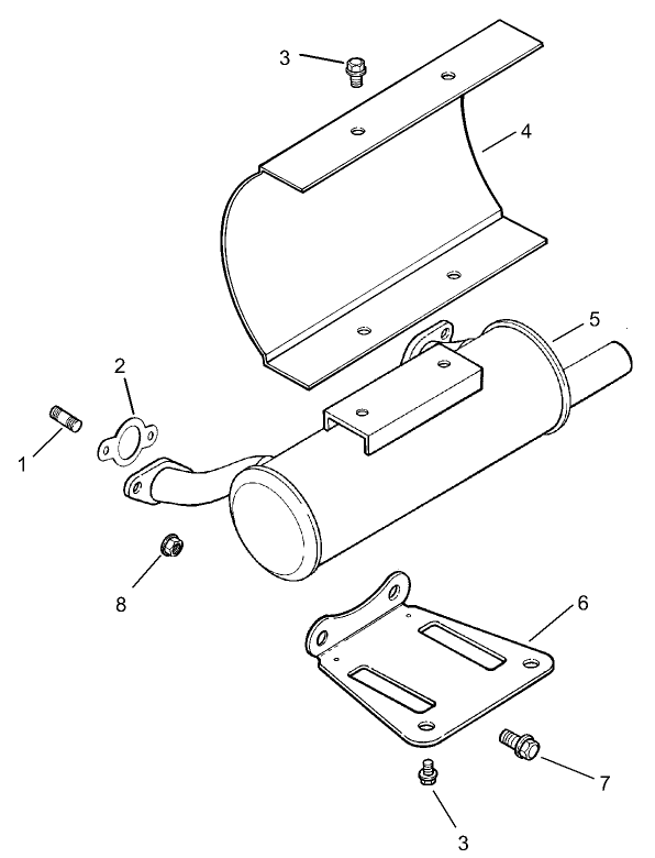 Group 11 Exhaust Assembly Kohler CH23S 76569