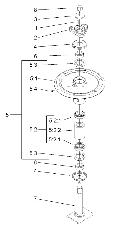 Spindle Assembly No 106 3217