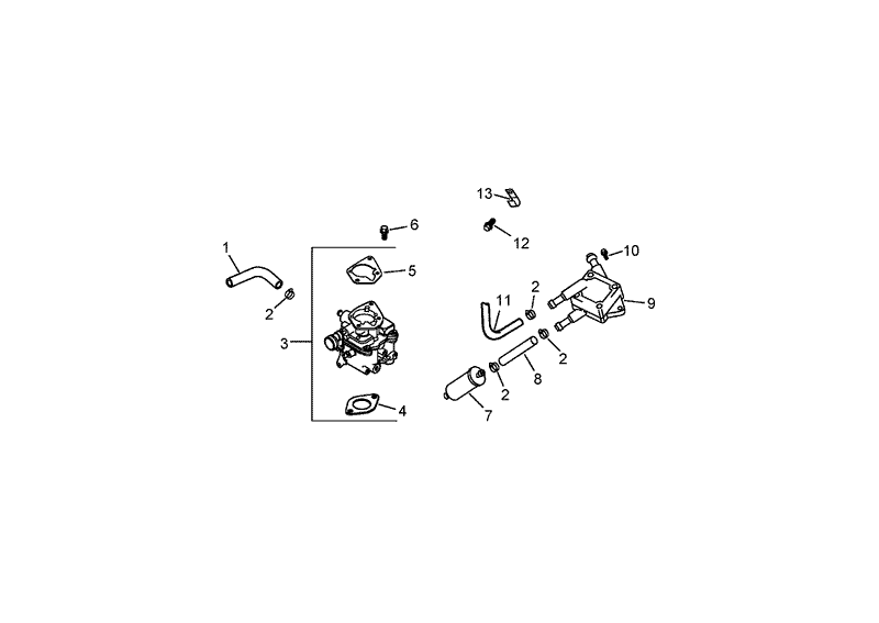 Fuel System Assembly Kohler CH23S 76584