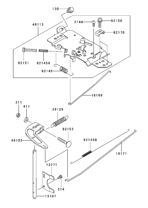 Control Equipment Assembly Kawasaki FH721D AS05