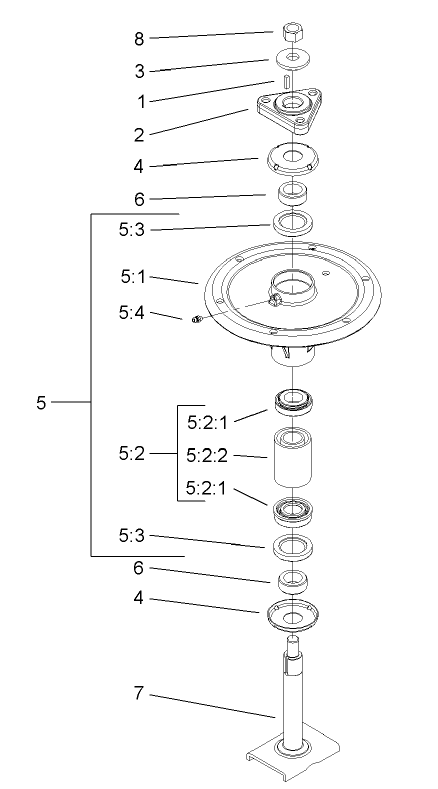 Spindle Assembly No 106 3217