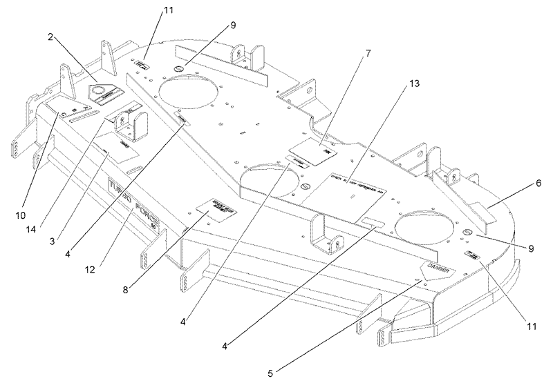 Deck Assembly No 107 1624