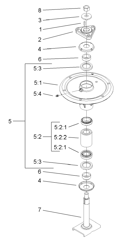 Spindle Assembly No 106 3217