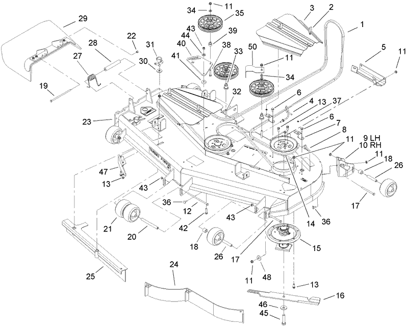 60in Deck Assembly