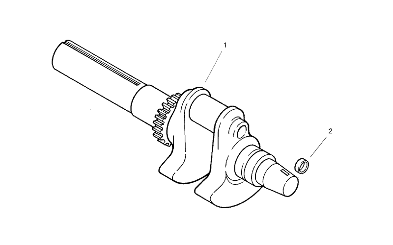 Crankshaft Assembly Kohler CH740 0054