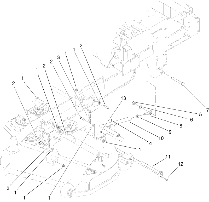Deck Connection Assembly