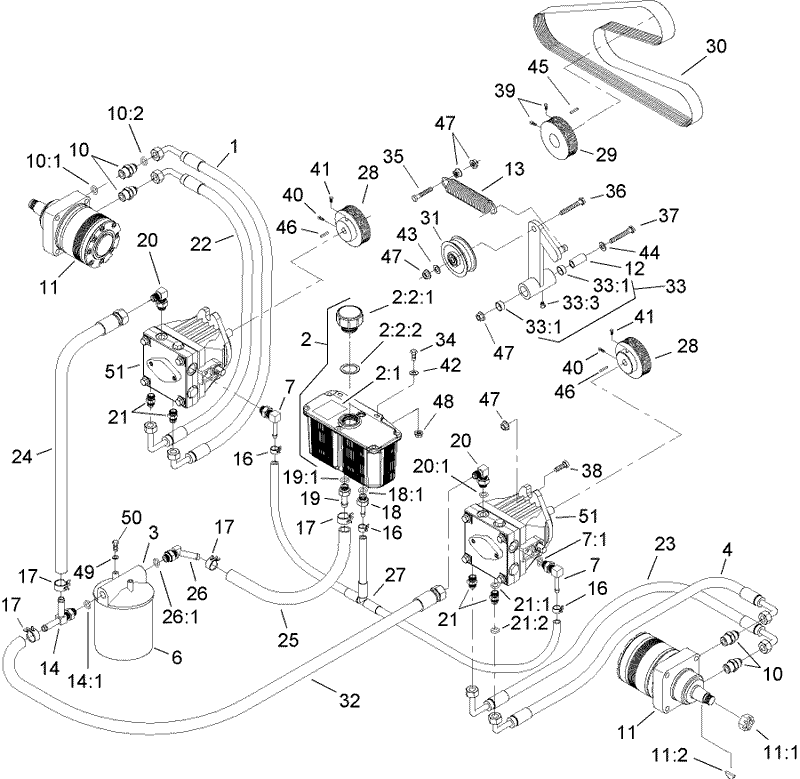 Hydraulic System Assembly