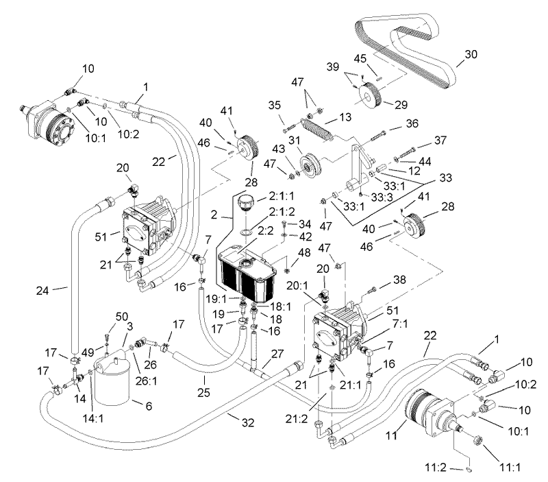Hydraulic System Assembly
