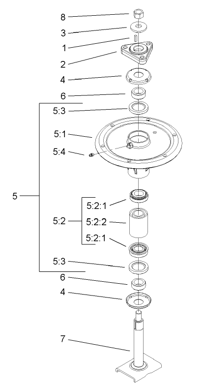 Spindle Assembly No 106 3217