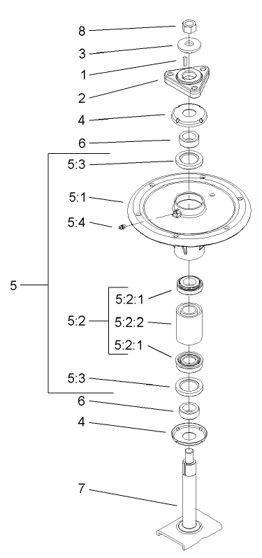 Spindle Assembly No 106 3217