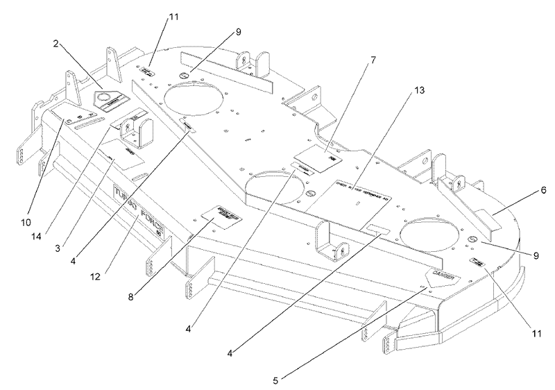 Deck Assembly No 107 1624