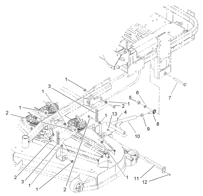 Deck Mounting Assembly