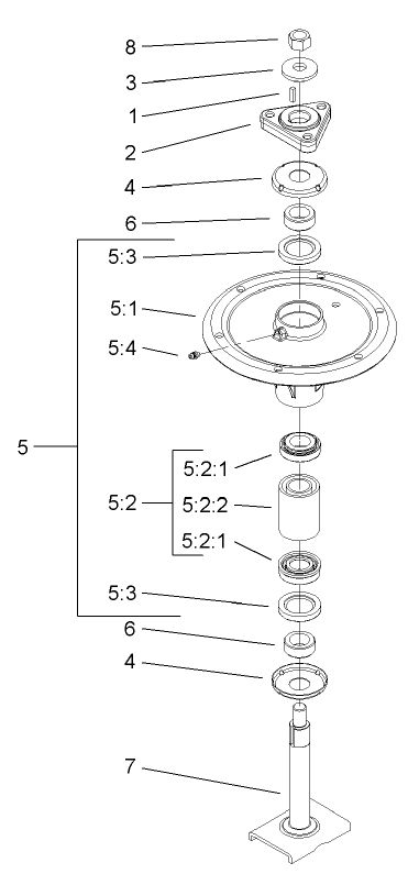 Spindle Assembly No 106 3217